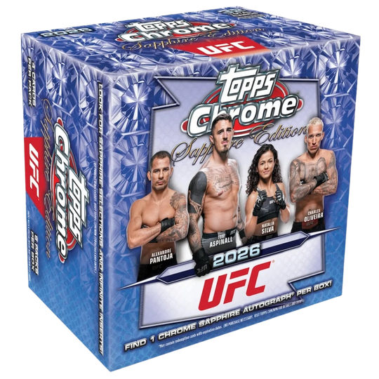 Topps 2026 Chrome UFC Sapphire Edition - Hobby Box