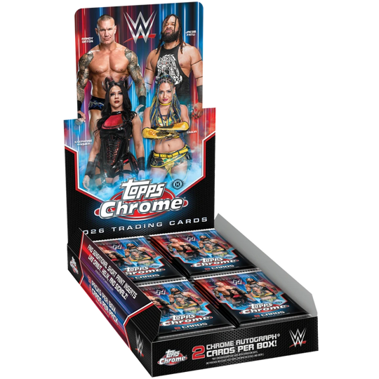 Topps 2026 Chrome WWE - Hobby Box