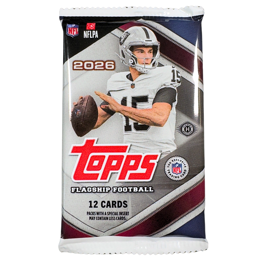 Topps 2026 Flagship Football Hobby Box - EINZELPACK