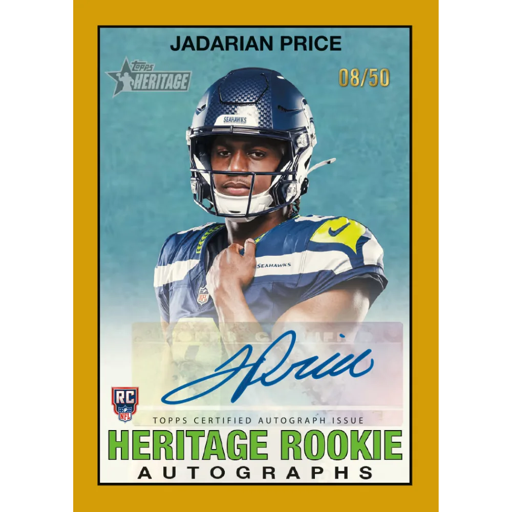 PYT#1 - 6x (HALF CASE) Topps 2026 Heritage Football Hobby Box