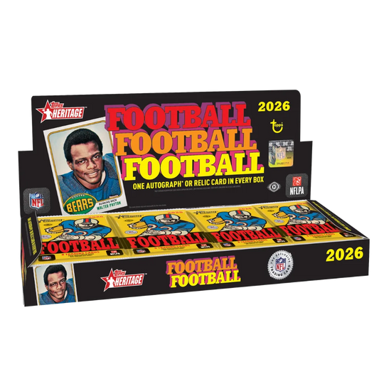 Topps 2026 Heritage Football - Hobby Box
