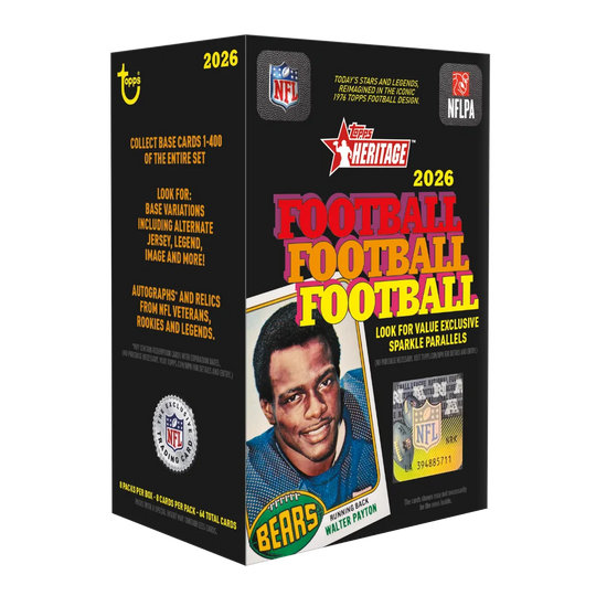 Topps 2026 Heritage Football - Value Box