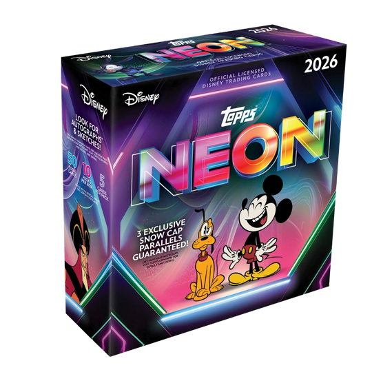 Topps 2026 Neon Disney - Mega Box