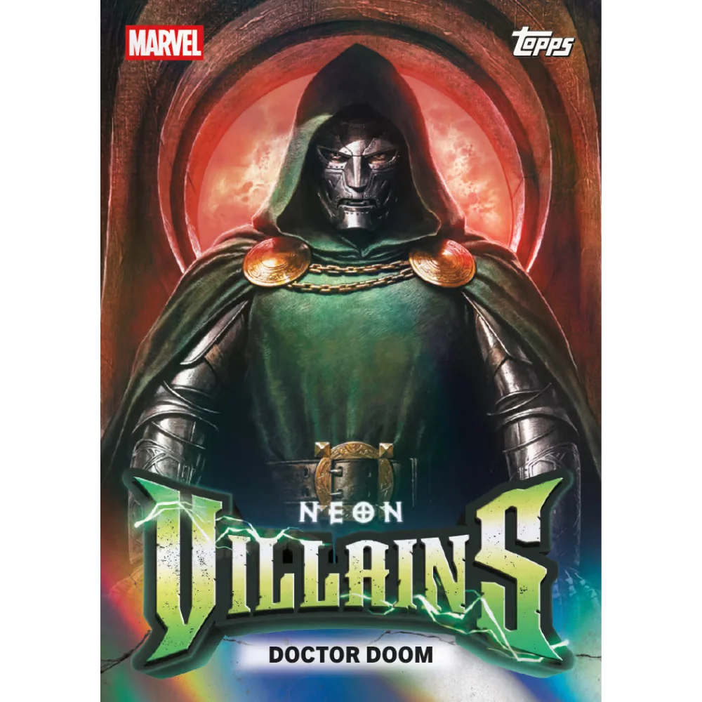 Topps 2026 Neon Marvel Comics - Mega Box