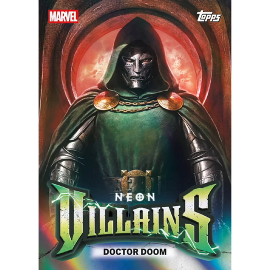 Topps 2026 Neon Marvel Comics - Mega Box
