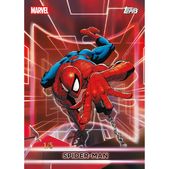 Topps 2026 Neon Marvel Comics - Mega Box