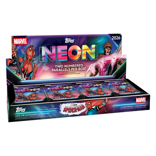 Topps 2026 Neon Marvel Comics - Hobby Box