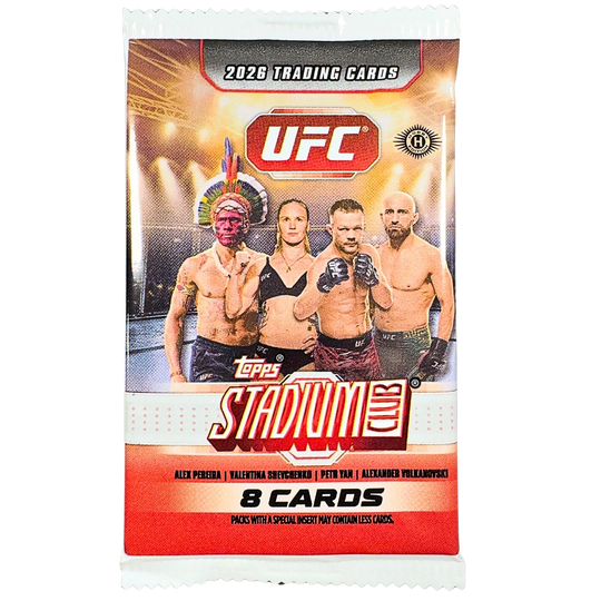 Topps 2026 Stadium Club UFC Hobby Box - EINZELPACK