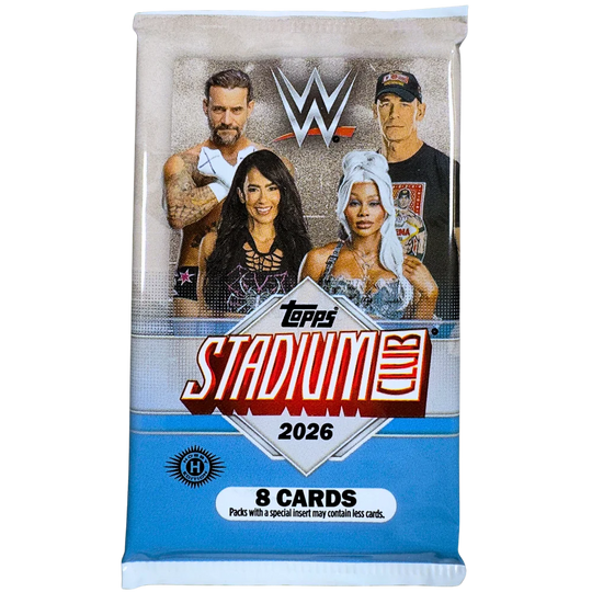 Topps 2026 Stadium Club WWE Hobby Box - EINZELPACK