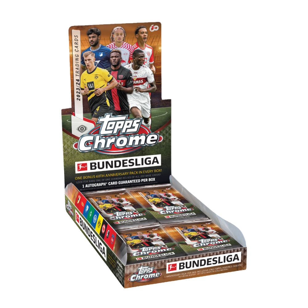 Topps 2023-24 Bundesliga Chrome Hobby Box