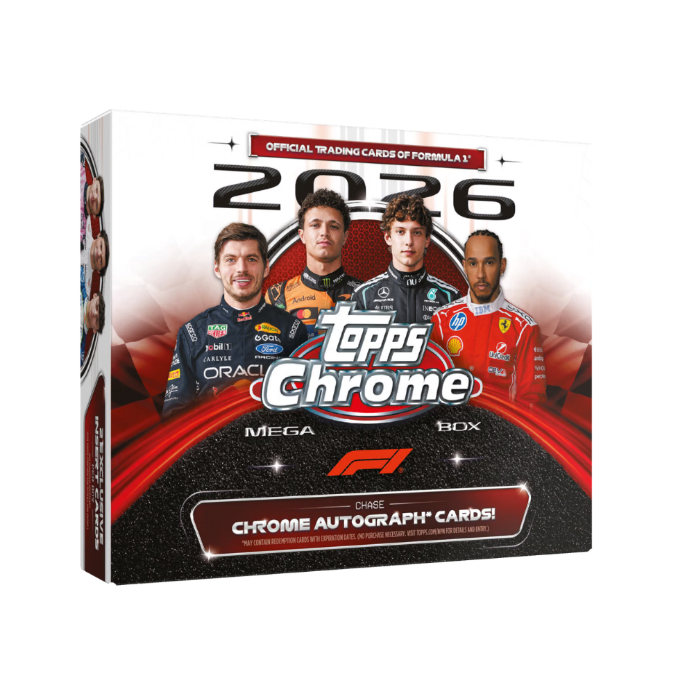 Topps 2026 Chrome Formula 1 - Mega Box