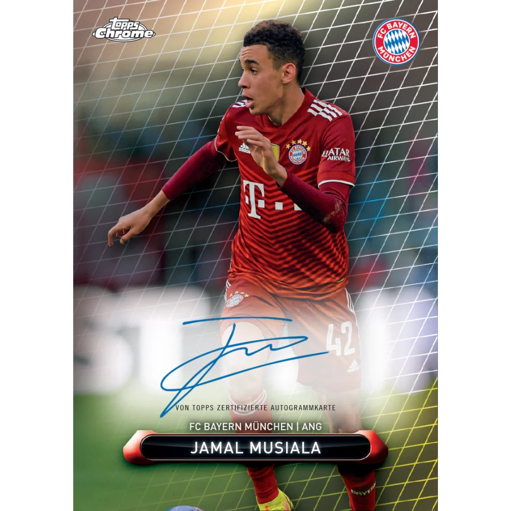 RDB#1 - 1x Topps 2021-22 Chrome FC Bayern München