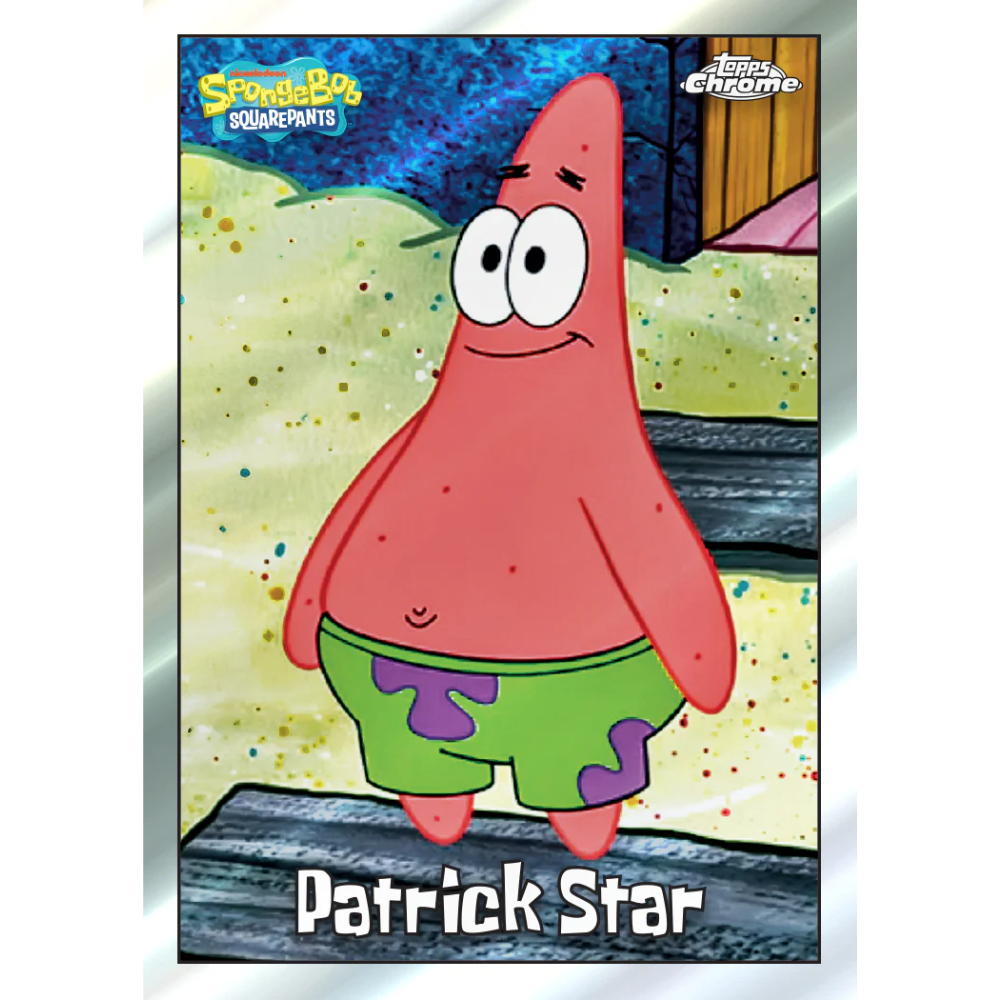 Topps 2025 Chrome SpongeBob Squarepants - Hobby Box