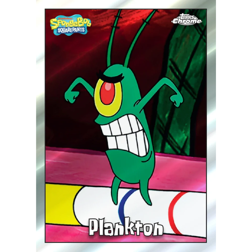 Topps 2025 Chrome SpongeBob Squarepants - Hobby Box