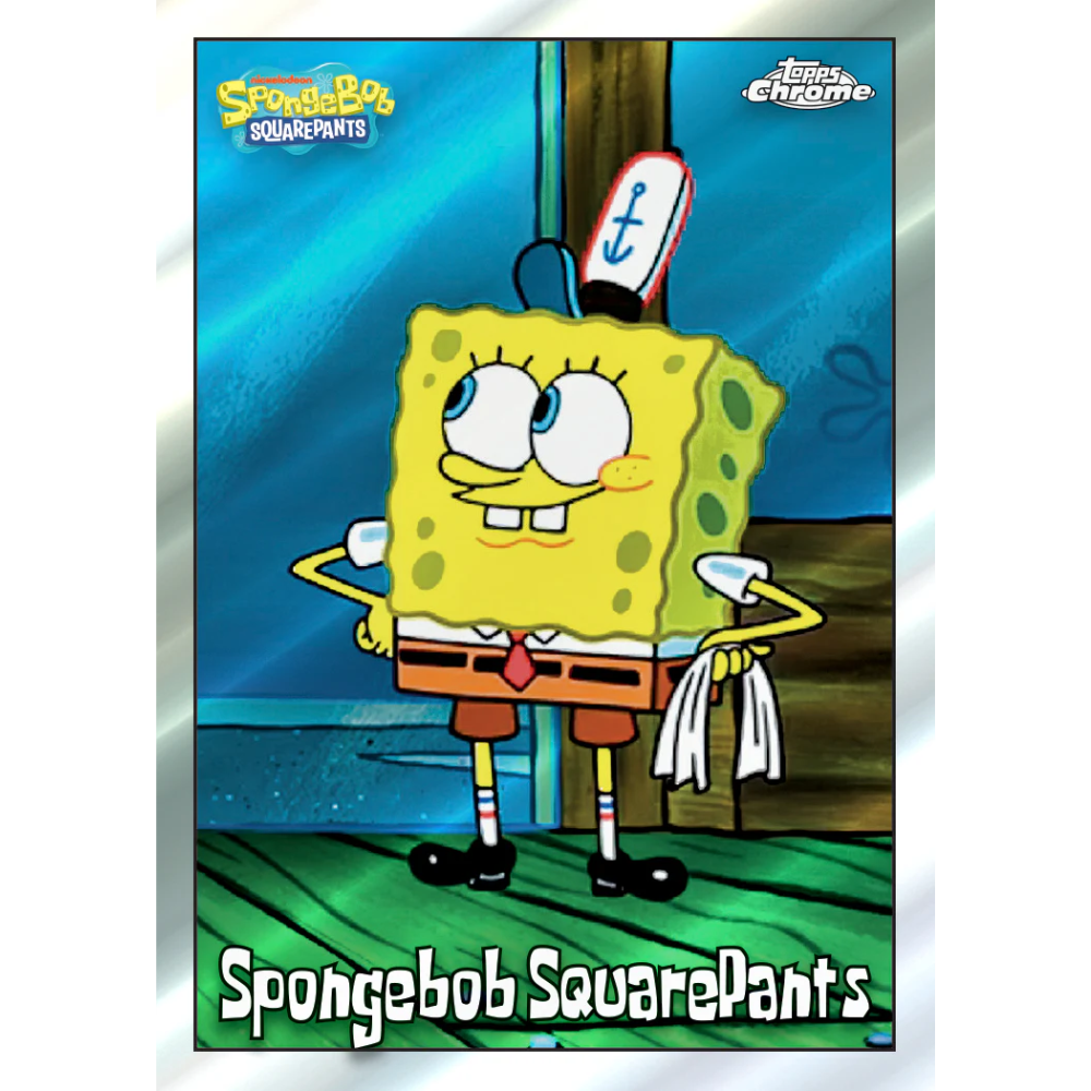 Topps 2025 Chrome SpongeBob Squarepants - Hobby Box