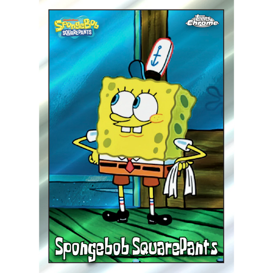 Topps 2025 Chrome SpongeBob Squarepants - Hobby Box