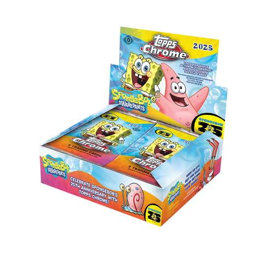 Topps 2025 Chrome SpongeBob Squarepants - Hobby Box