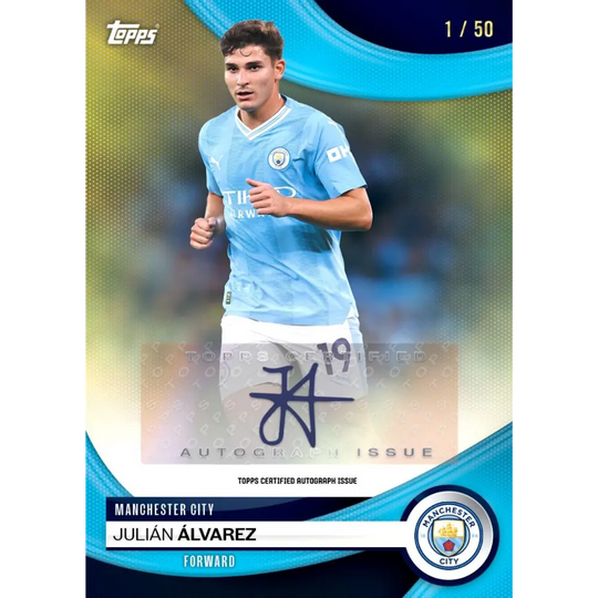 Topps 2023-24 Manchester City Team Set - Hobby Box