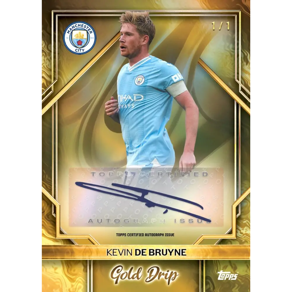 Topps 2023-24 Manchester City Team Set - Hobby Box