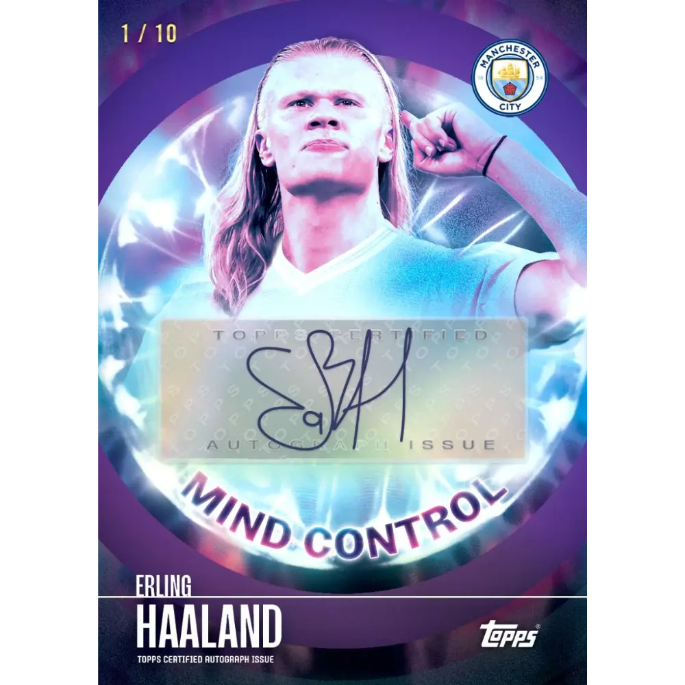 Topps 2023-24 Manchester City Team Set - Hobby Box
