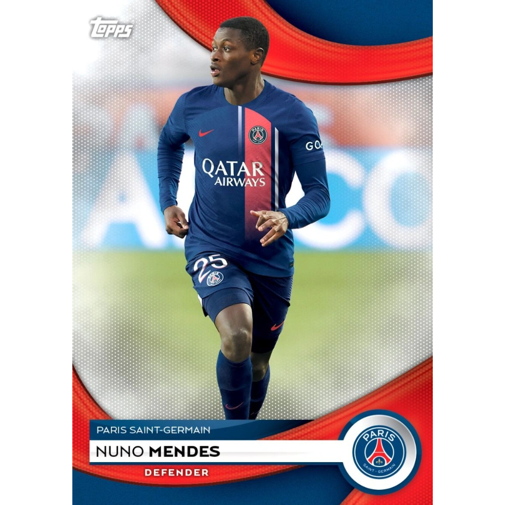 Topps 2023-24 Paris Saint Germain Team Set - Hobby Box