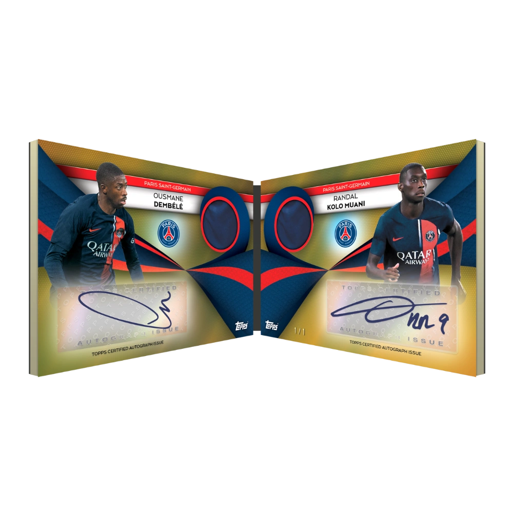 Topps 2023-24 Paris Saint Germain Team Set - Hobby Box