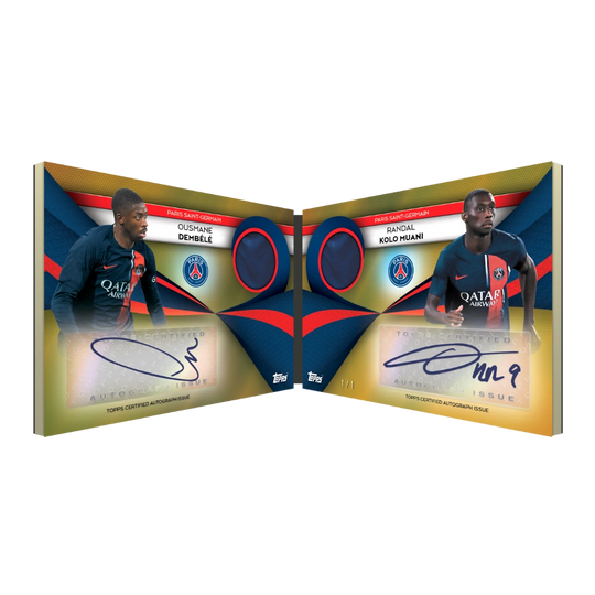 Topps 2023-24 Paris Saint Germain Team Set - Hobby Box
