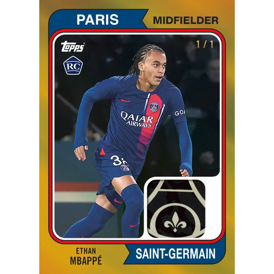 Topps 2023-24 Paris Saint Germain Team Set - Hobby Box