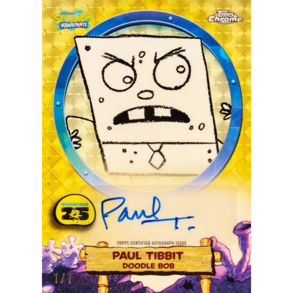 Topps 2025 Chrome SpongeBob Squarepants - Hobby Box