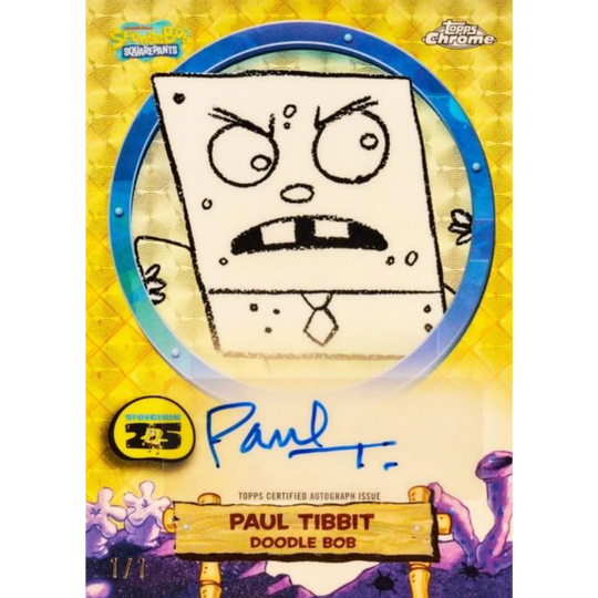 Topps 2025 Chrome SpongeBob Squarepants - Hobby Box
