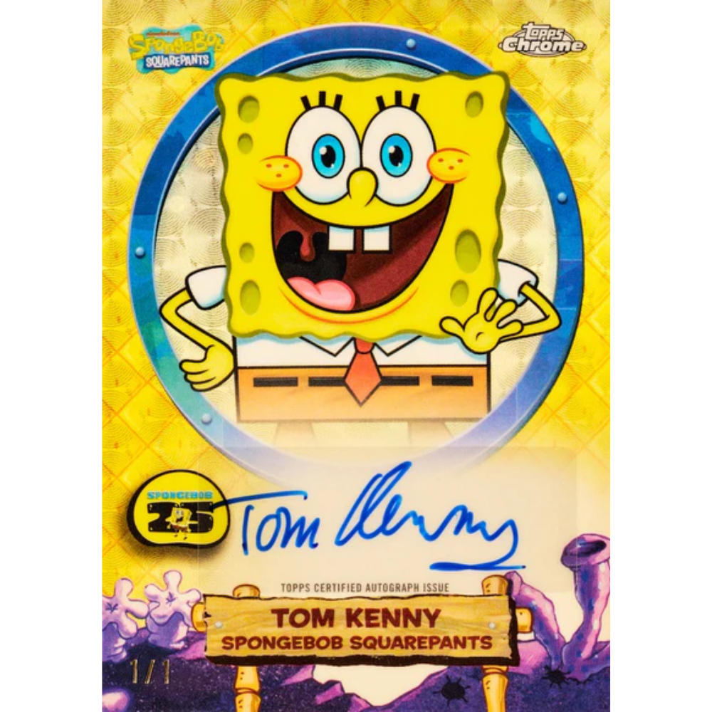 Topps 2025 Chrome SpongeBob Squarepants - Hobby Box