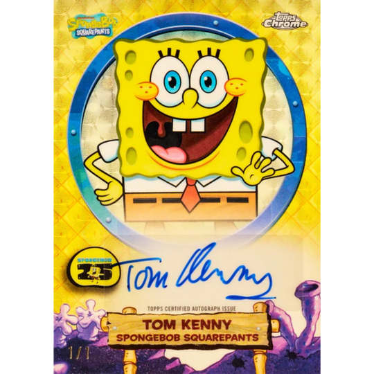 Topps 2025 Chrome SpongeBob Squarepants - Hobby Box