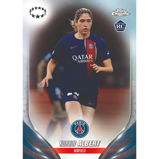 Topps 2023-24 UEFA Women's Champions League Chrome - Value Box
