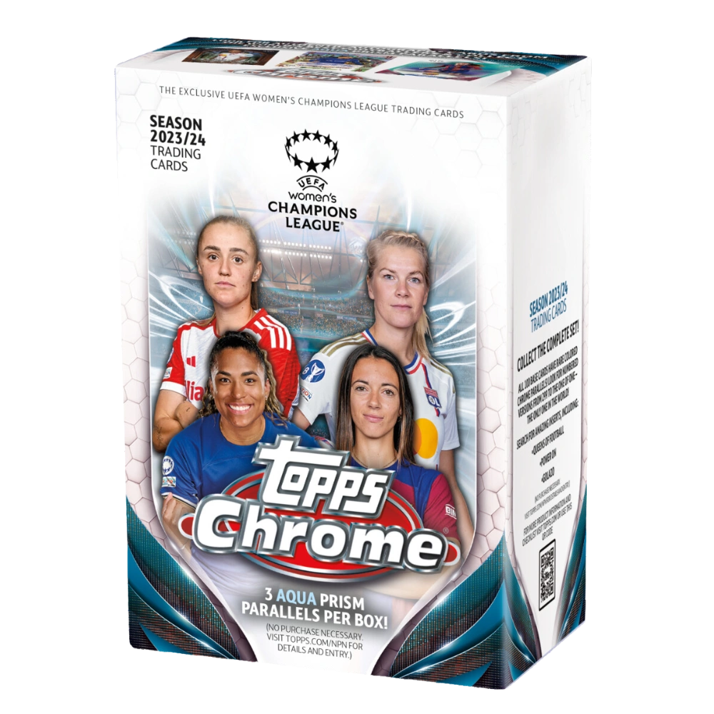 Topps 2023-24 UEFA Women's Champions League Chrome - Value Box