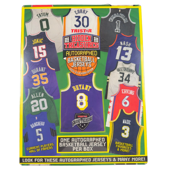 Tristar 2025 Hidden Treasures Autographed Jersey Basketball