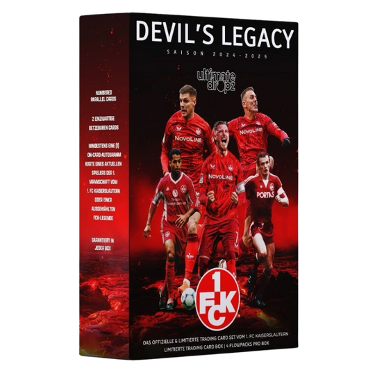 Ultimate Dropz 2024-25 Devil's Legacy 1. FC Kaiserslautern - Hobby Box